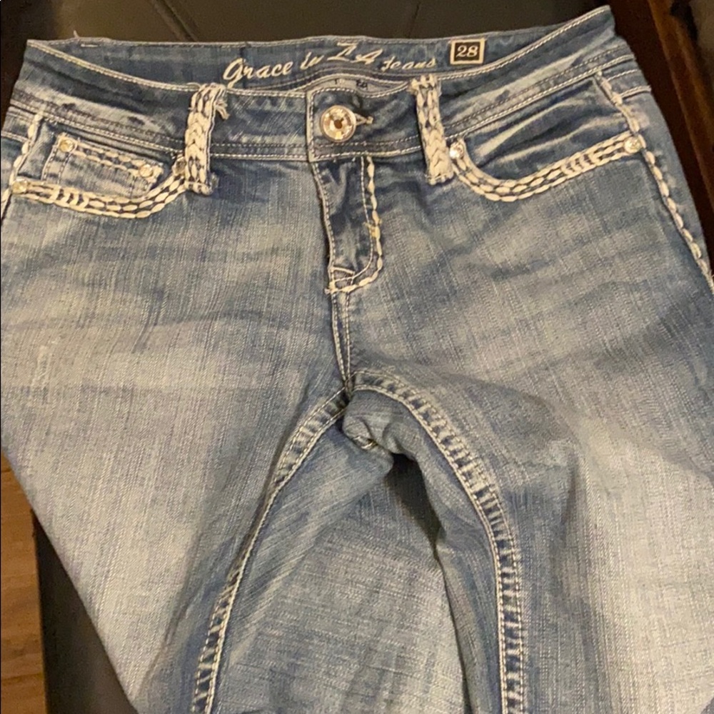 Jeans bling